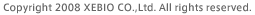 Copyright 2008 XEBIO CO.,Ltd. All rights reserved.